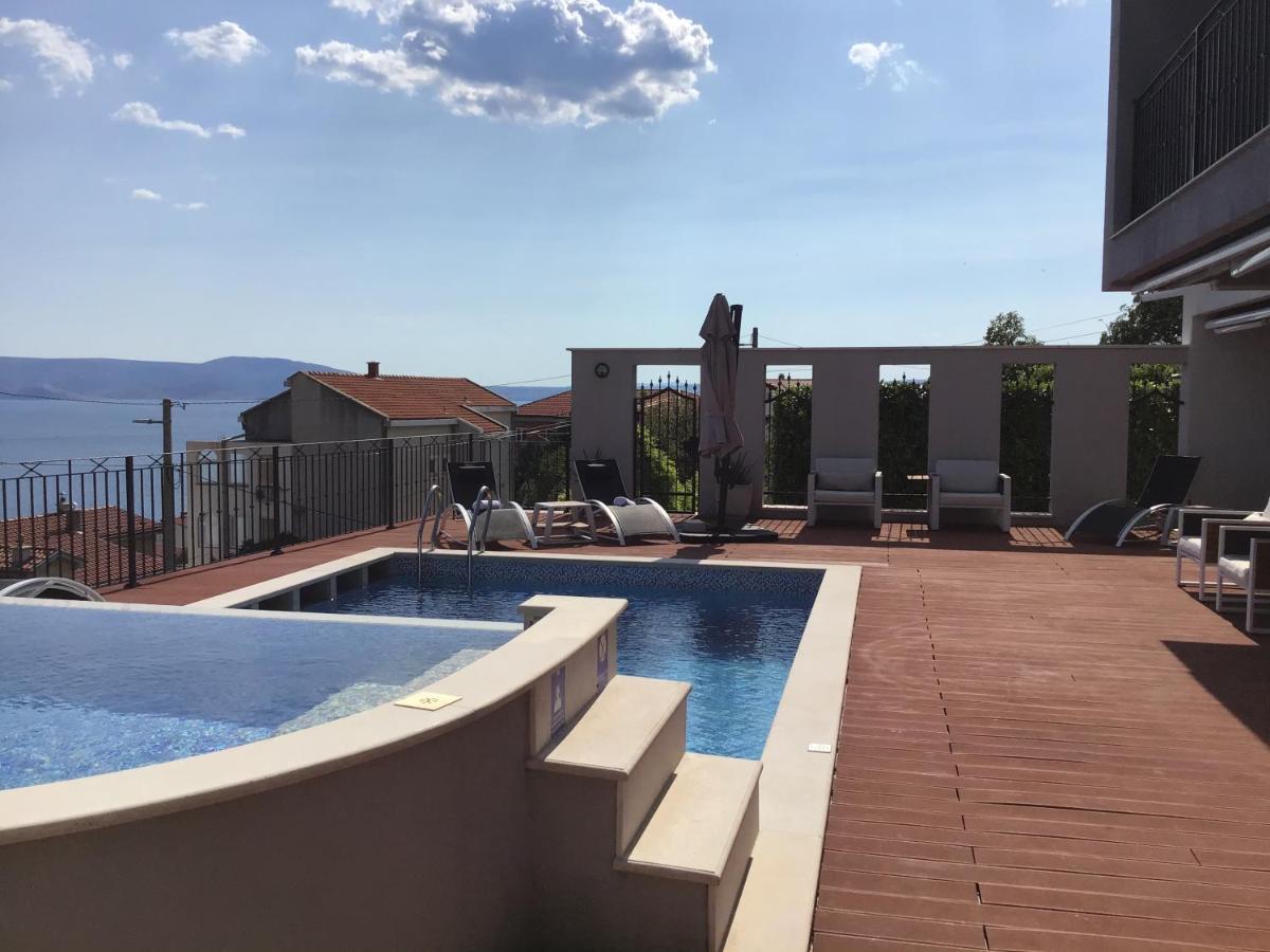 Apartments Villa Manda Novi Vinodolski Dış mekan fotoğraf